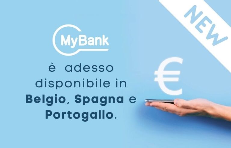 MyBank in Belgio Spagna e Portogallo